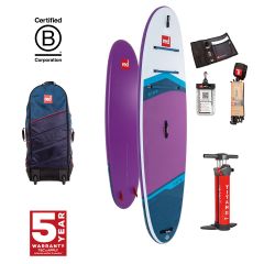 Red Paddle Co 10'6" Ride Purple MSL aufblasbares SUP Board 2025