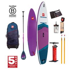 Red Paddle Co Sport Purple 11'3" x 32" x 4.7" MSL + Red Paddle Co Hybrid Tough 3pcs Camlock Paddel 2025