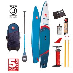 Red Paddle Co SPORT+ 12'6" x 30" x 4.7" MSL800 + Red Paddle Co 100% Carbon 3Pcs Paddle 2025