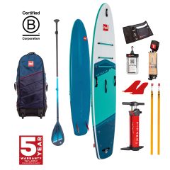 Red Paddle Co Voyager 12'0" x 28" x 4.7" MSL + Red Paddle Co Hybrid Tough 3pcs SUP Set 2025