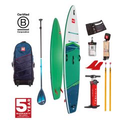 Red Paddle Co Voyager+ 13'2" x 30" x 5.9" MSL + Red Paddle Co Hybrid Tough 3pcs SUP Set 2025